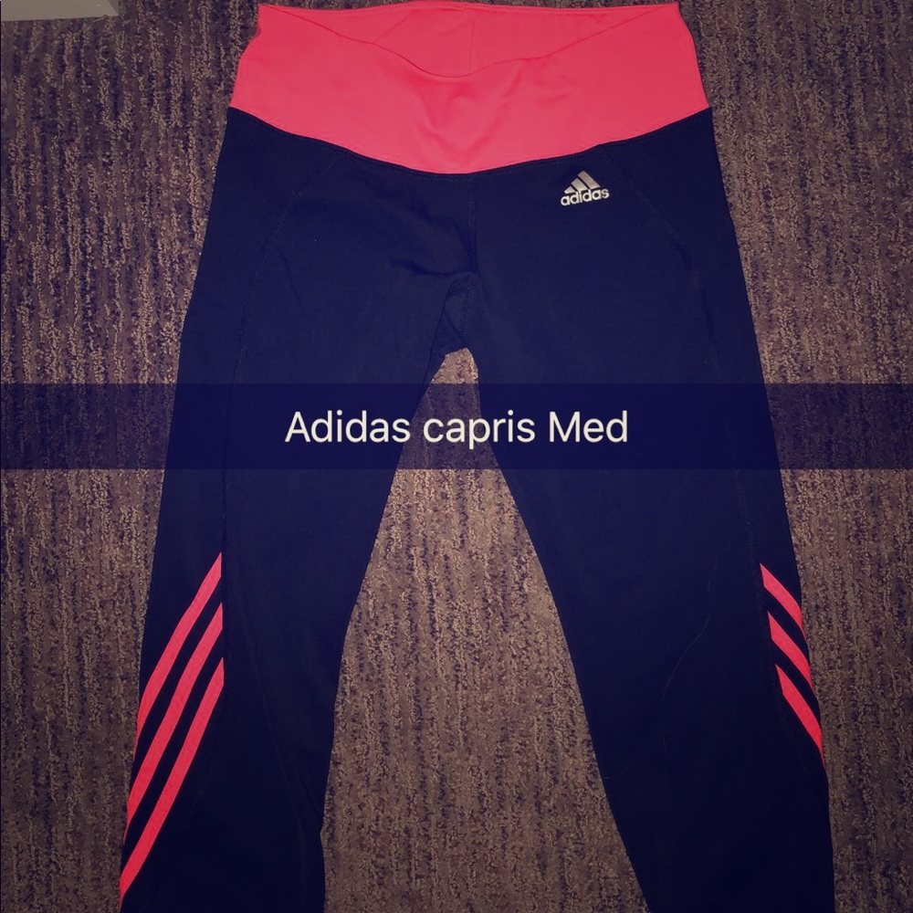 Adidas athletic capris